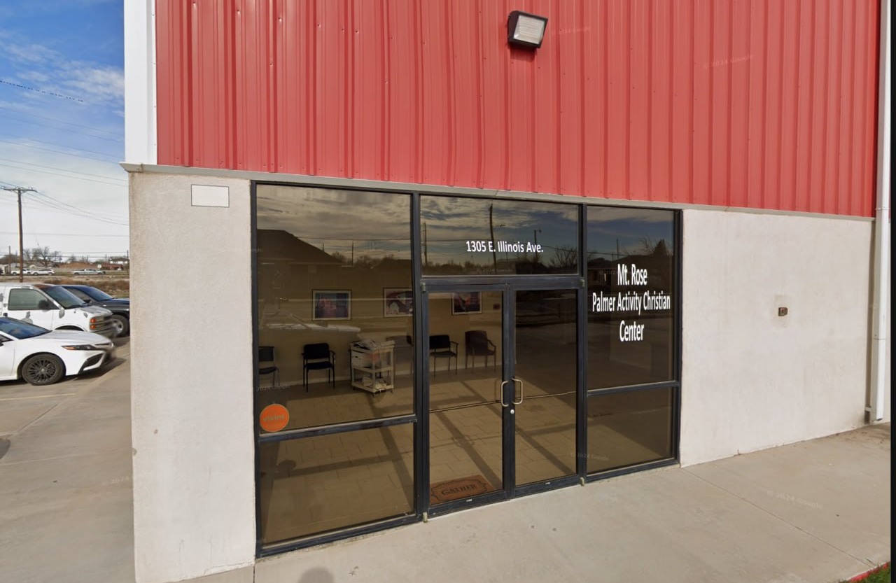Exterior entrance of Mt. Rose Palmer Activity Christian Center